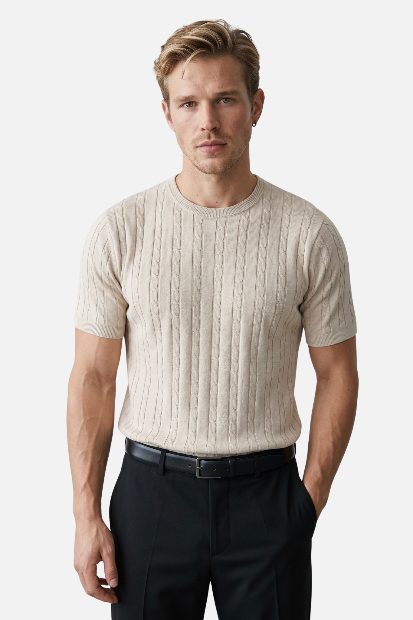 Capri Gebreid T-shirt