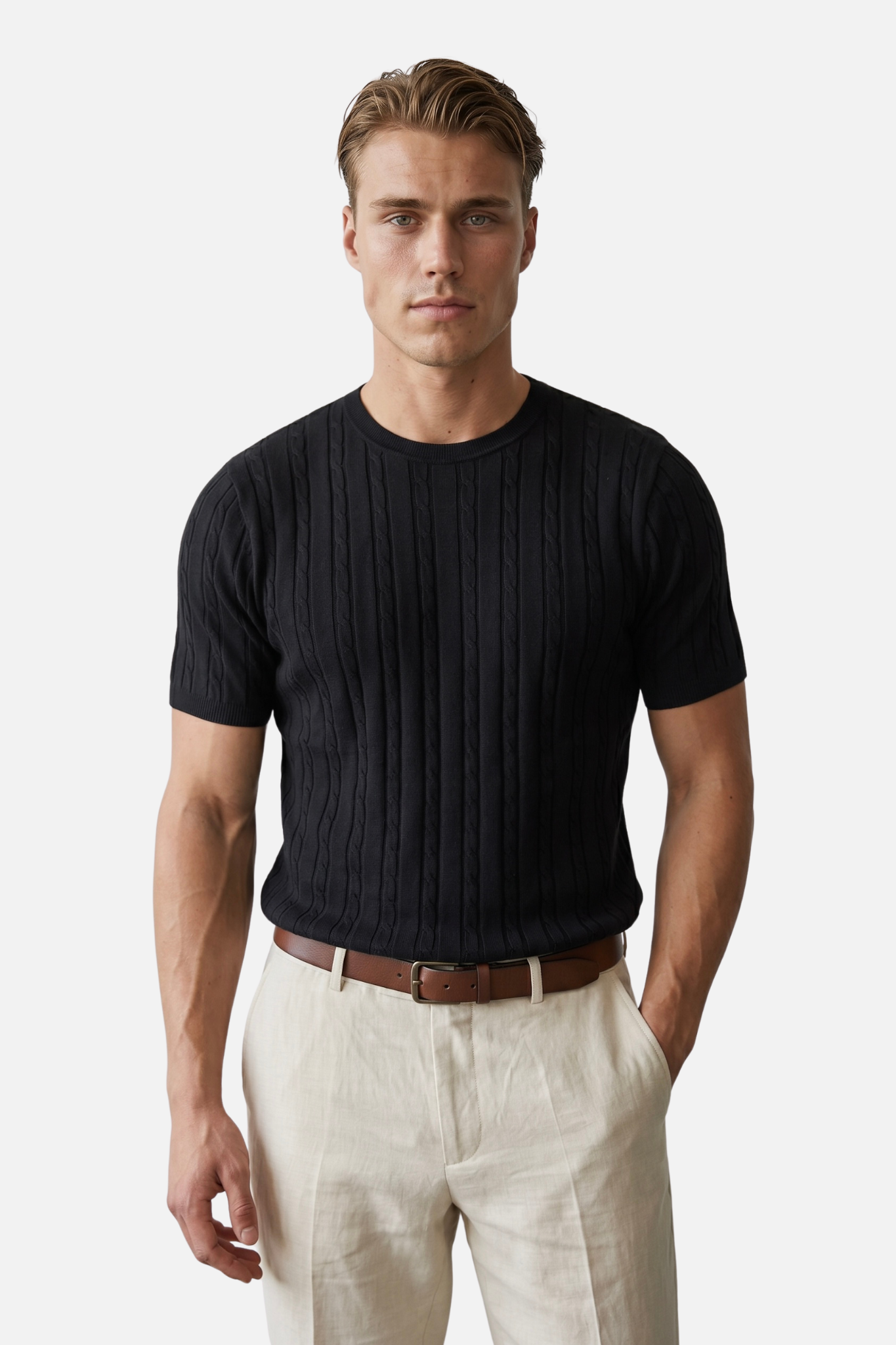 Capri Gebreid T-shirt